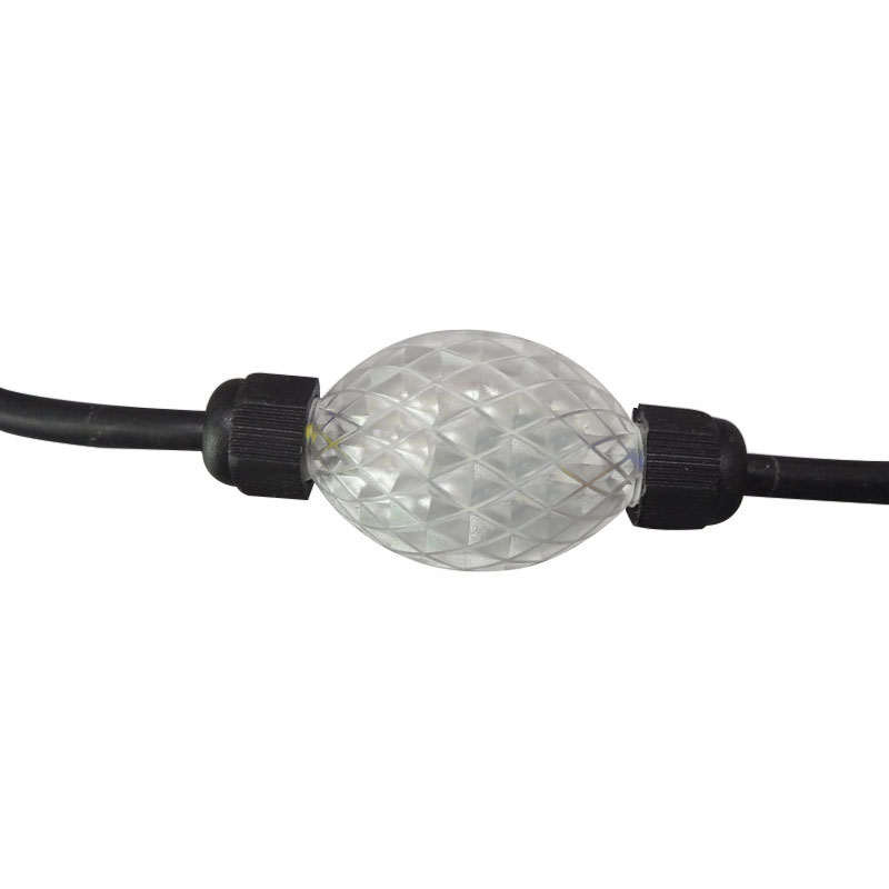 DC24V 35/24mm 6LEDs 360degree,20/40/50balls/string, Addressable  LED pixel string, 3D LED Glowing ball light , 3D luminous ball, point light source